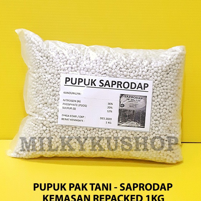 Terbatas PUPUK SAPRODAP 162125 PAK TANI REPACK 1 KG