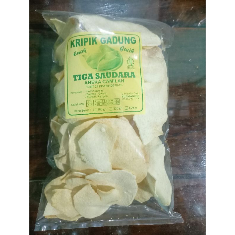 

[BISA COD] Kripik Gadung ±150