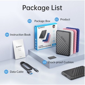 HDD Enclosure ORICO 25PW1-C3TYPE C