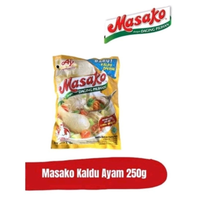 

Masako Bumbu Kaldo Penyedap Rasa Ayam Kemasan 250 Gram