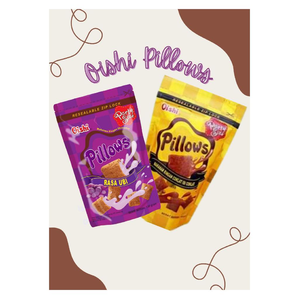 

Oishi Pillows |Ubi & Coklat | Kemasan Ziplock | 100GR