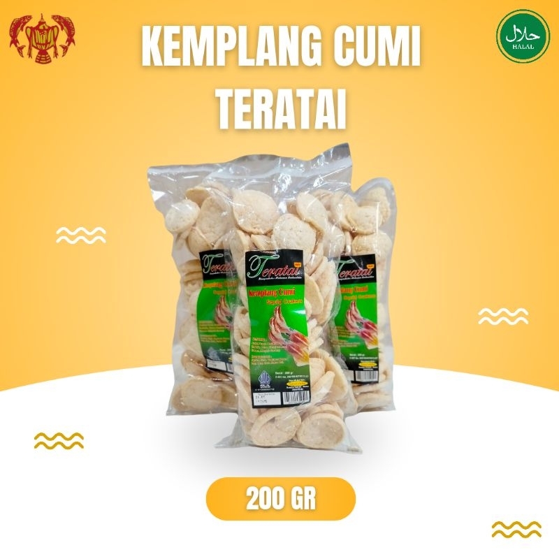 

Kemplang cumi khas Bangka cap Teratai