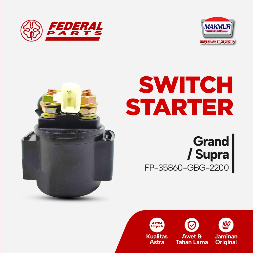 SWITCH STARTER BENDIK Stater Grand Supra (GBG) Original