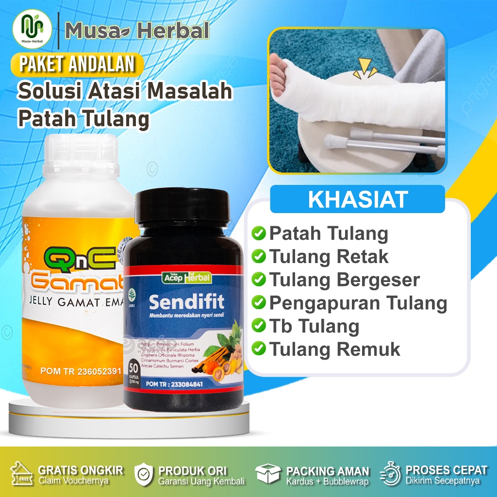 Obat Patah Tulang Obat Tulang Retak Obat Pengapuran Tulang Suplemen Tulang Penyambung Tulang Patah