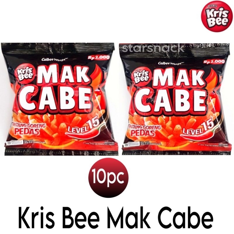 

Kris bee Mak Cabe Fries kentang goreng renteng