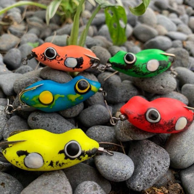 SF SOFT FROG BLADE 5CM -+7GR TIMAH COR KILLER LURE MANCING CASTING GABUS BABON, IKAN TOMAN, IKAN GAB