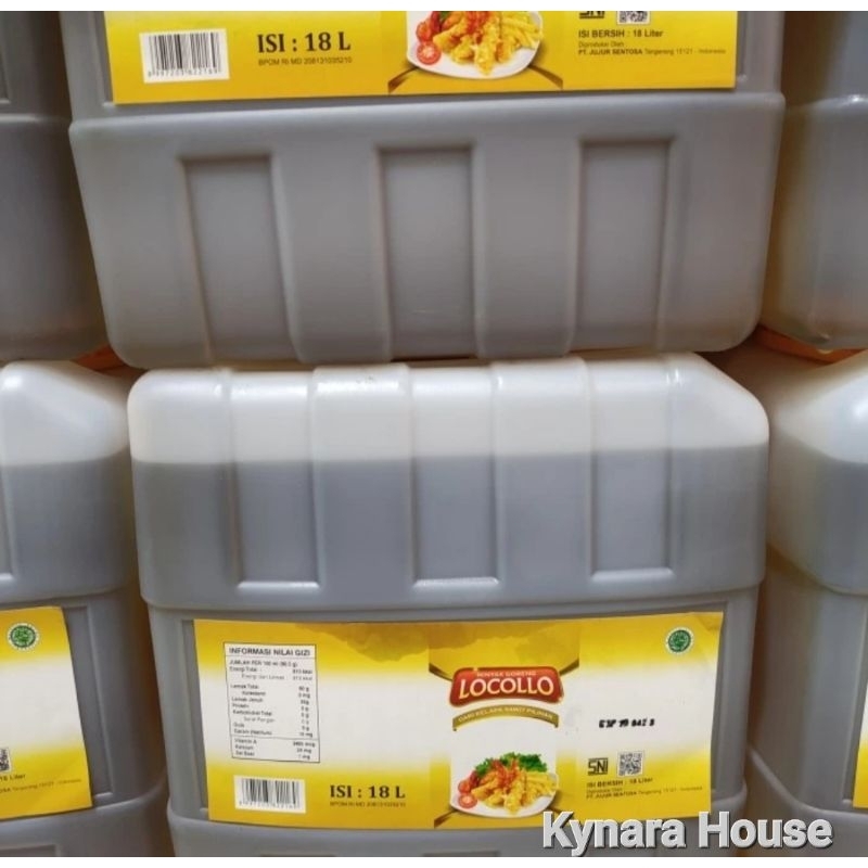 

Minyak Goreng Locollo Jerigen 18 Liter