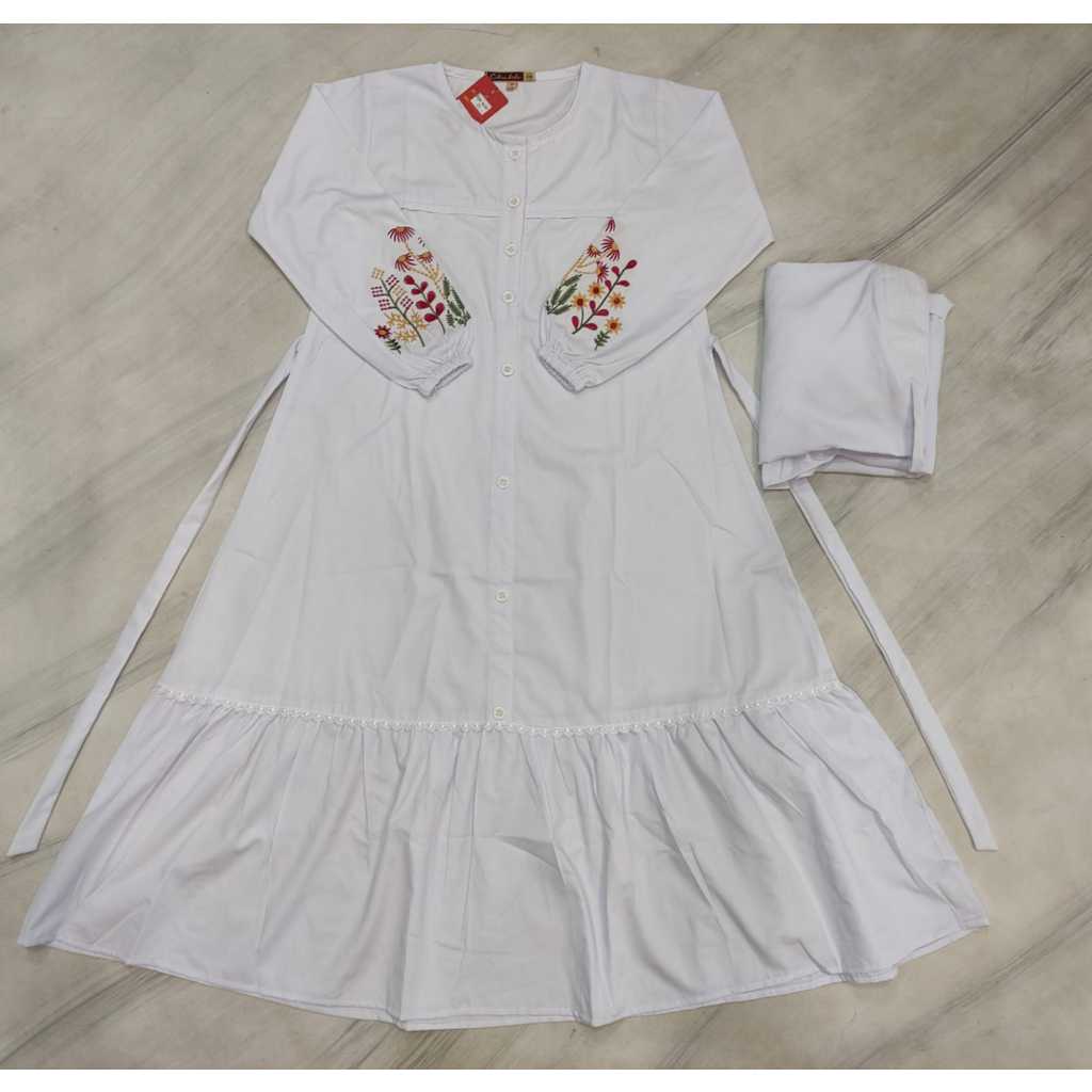 GAMIS CITRA TERBARU / GAMIS CITRA PUTIH SET /GAMIS SET HIJAB /GAMIS ANAK / GAMIS REMAJA / GAMIS PUTI