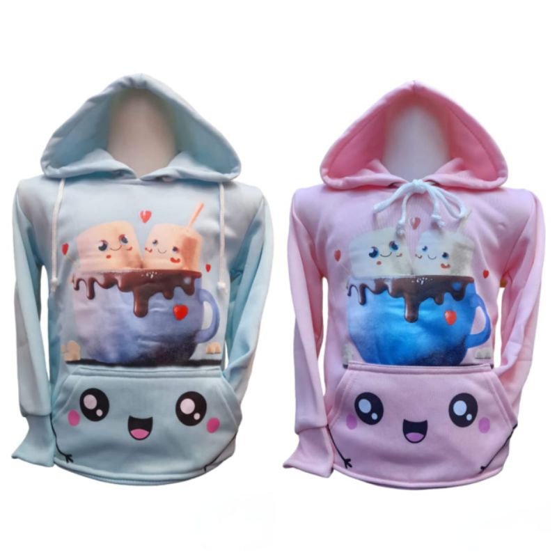 Sweater Anak Perempuan Marshmallow/Kids Sweater/Sweater Anak Perempuan/Sweater Anak Cewek Tebal/Swea