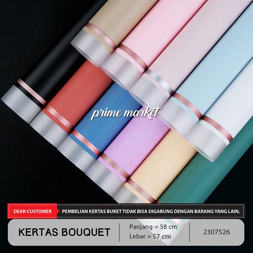 Kertas Buket Bunga Kertas Cellophane Buket Kertas Bucket Kertas Wrapping Buket (2307526)
