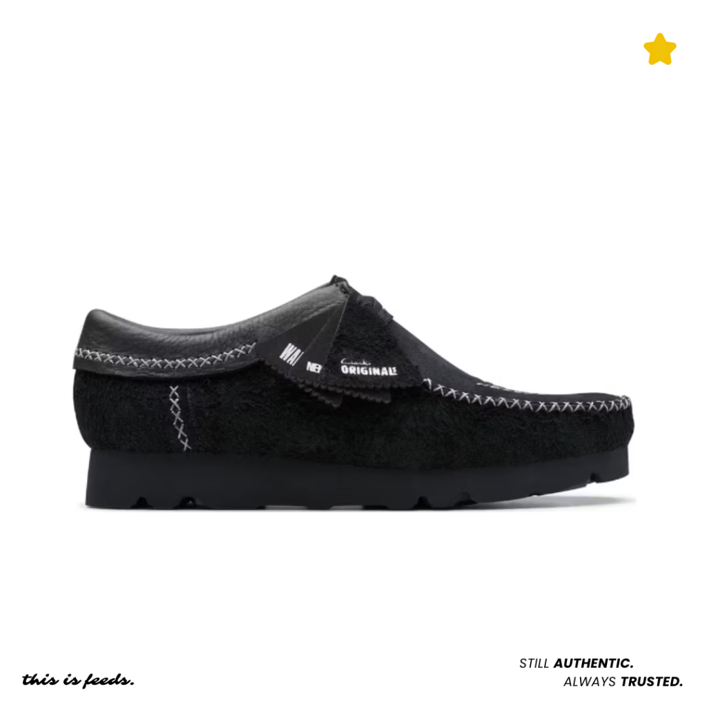 Clarks x Neighborhood Wallabe 'Black'