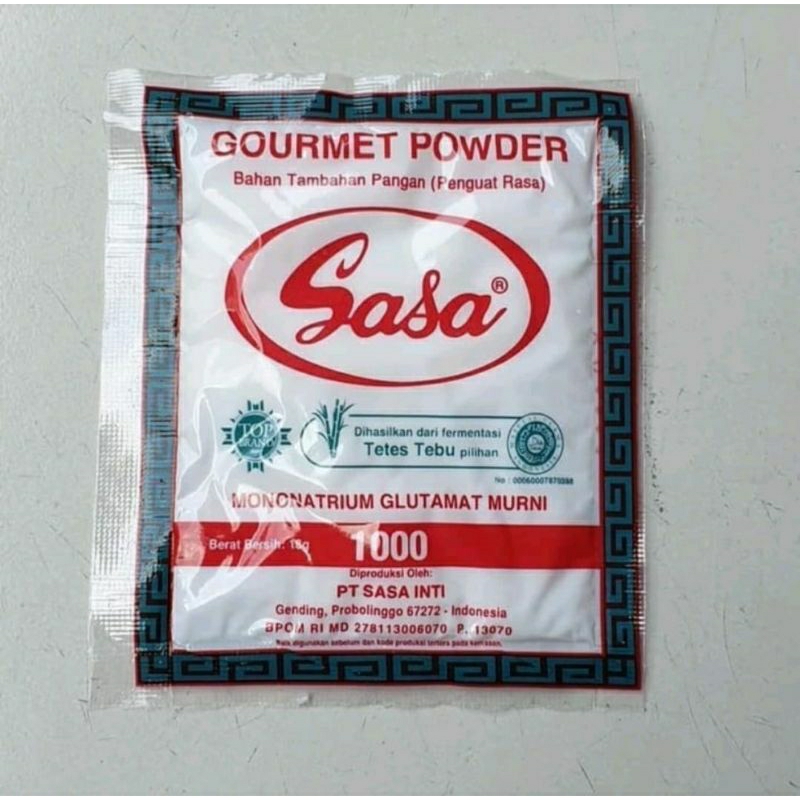 

Sasa Penyedap Rasa / Micin Rp 1.000