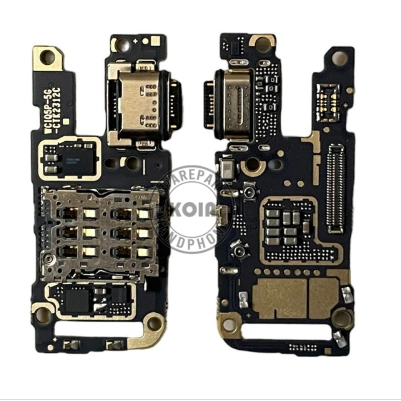 PCB PAPAN CONEKTOR CAS PAPAN CHARGER VIVO IQOO 5 PRO 5G ORIGINAL