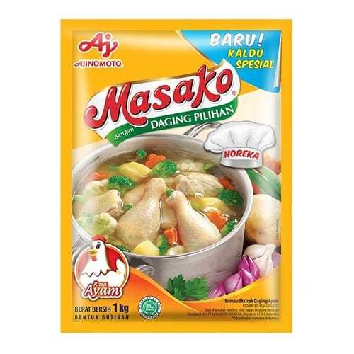 

Masako ayam 1kg bumbu kaldu penyedap rasa ayam horeca 1kg