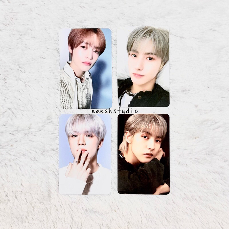 official nct dream 2024 season’s greetings sg a ver. & b ver. trading card tc photocard pc