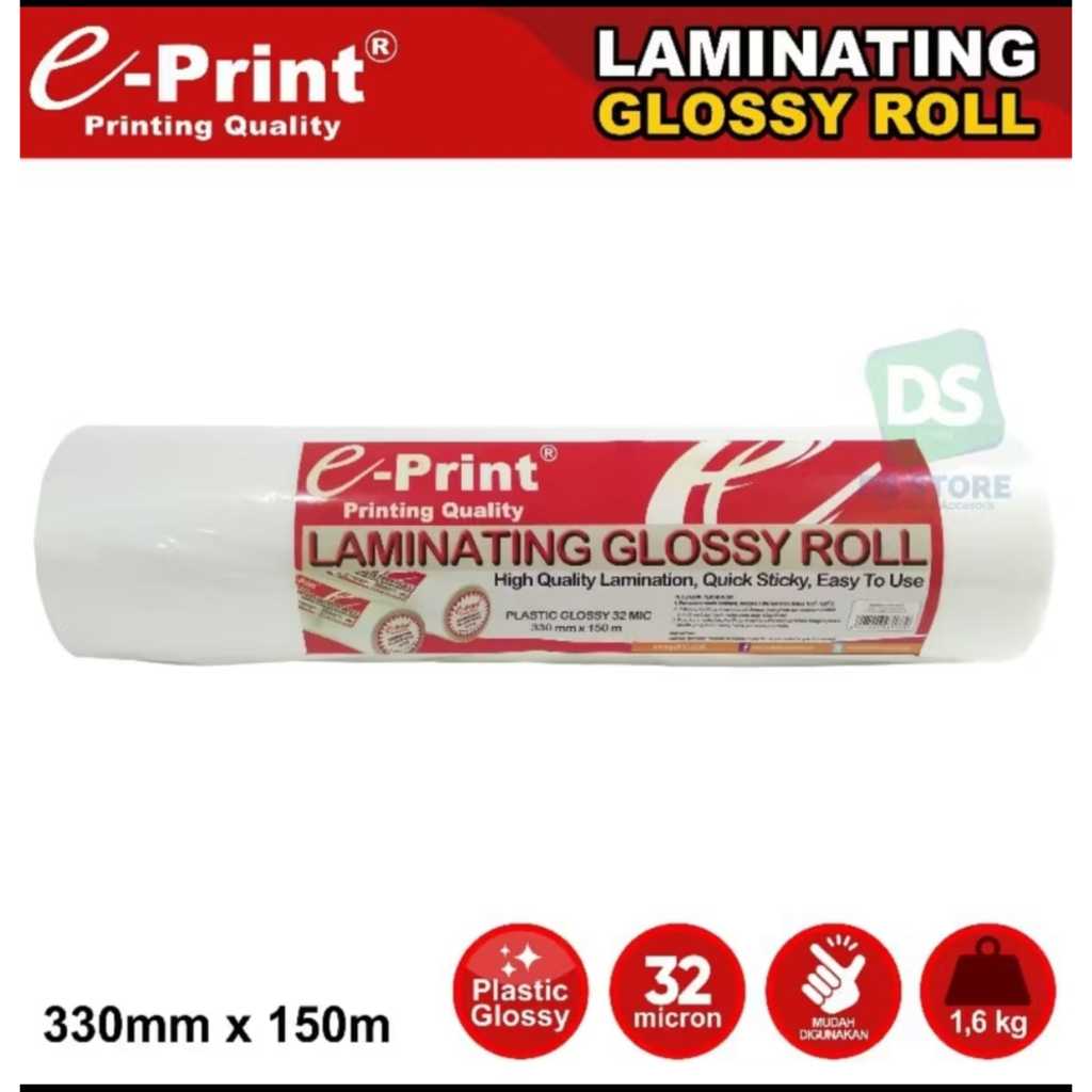 

PLASTIK LAMINATING ROLL GLOSSY E-PRINT ORIGINAL