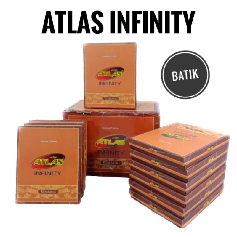 Sarung Atlas Infinity Motif Batik Ecer Grosir SN