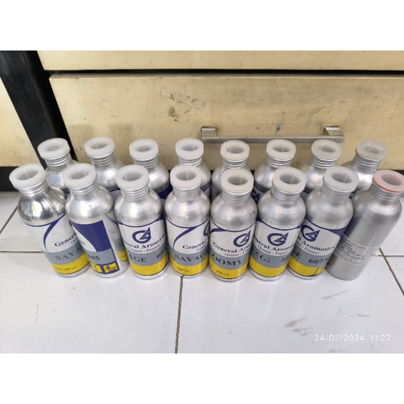 kaleng kosong bekas parfum ukuran 250ml sekali pakai