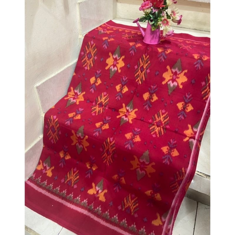 KAIN TENUN ENDEK CSM BALI MURAH LEMBARAN / MOTIF ALAM