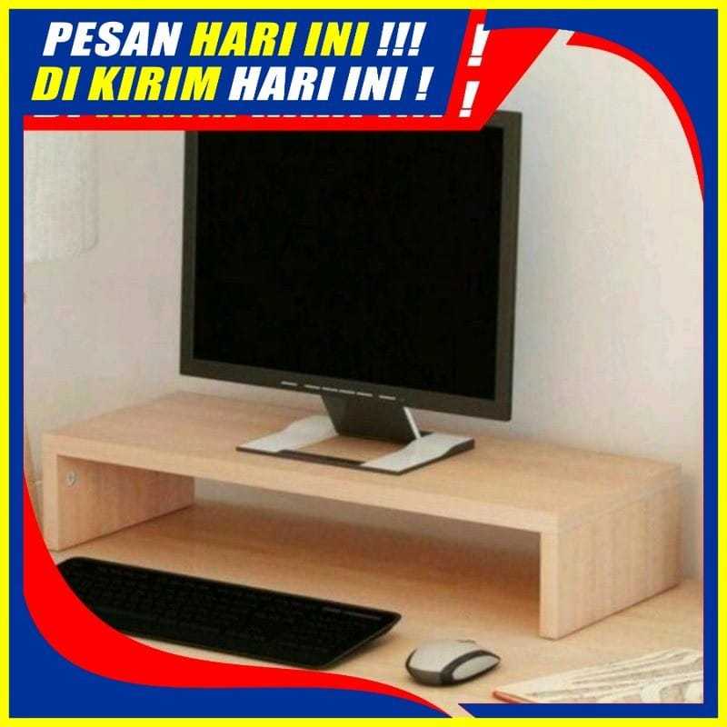 stand monitor tempat pc dudukan komputer