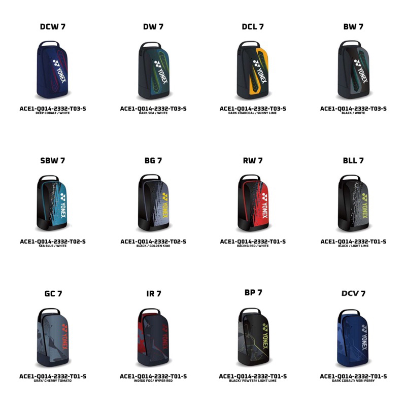 Tas Badminton Bag Yonex ACE 1 - ACE1-Q014-2312-T03-S  - MODEL RANSEL BACKPACK