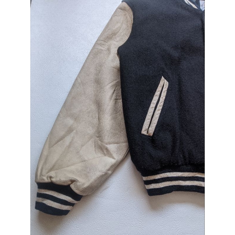 varsity converse vintage leather