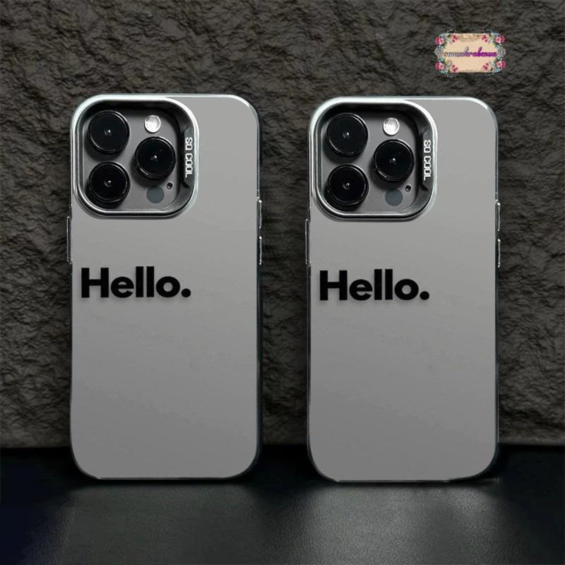 SS921 Premium Matte Hard Casing Hp Hello For XIAOMI REDMI A1 A2 A3 A5 5A 6 6A 8 8A PRO 9 9A 9C 10A 9