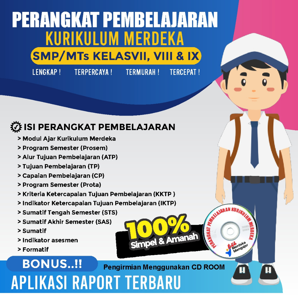 

Perangkat Ajar SMP Kelas 7 Kurikullum Merdeka Modul Pembelajaran VII IKM Kurikulum Merdeka