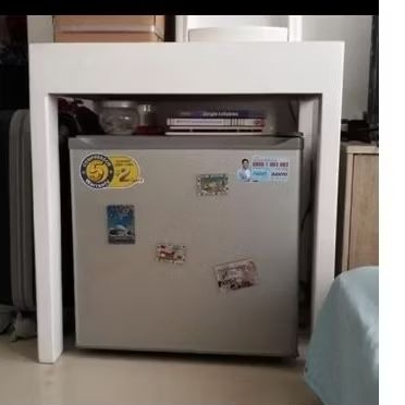 meja kulkas mini/meja kulkas kecil