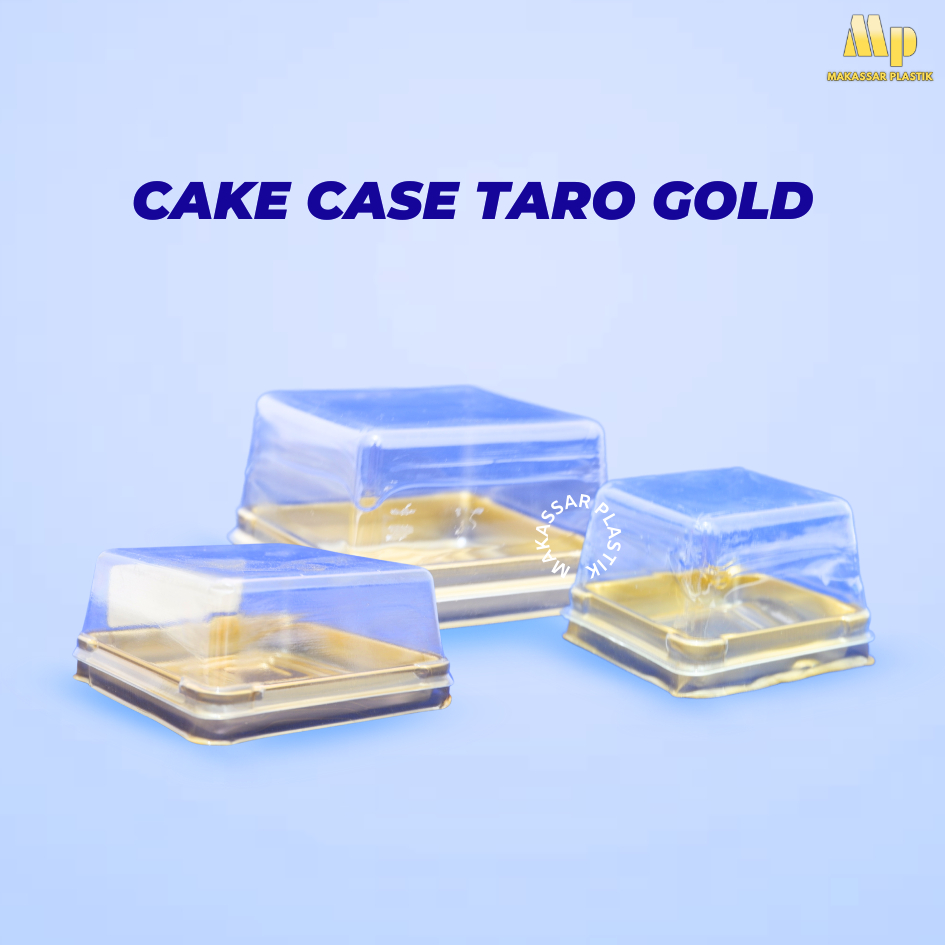 Cake Case Taro Gold / Mika Mini Cake / Mika Kue Mini