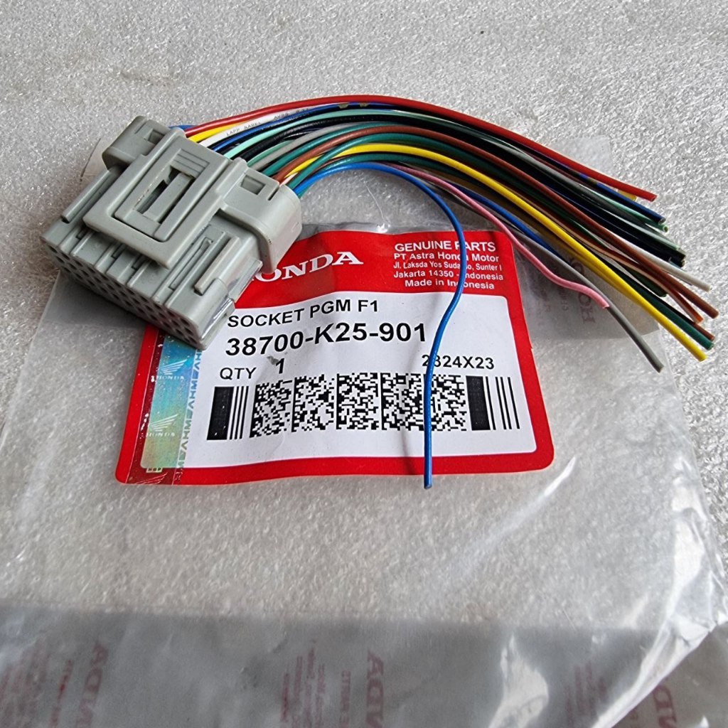 Soket Ecu Eccu Pin 33 K25 Beat Fi, Beat Pop, Vario Fi, Scoopy Fi, CBR Ori Honda