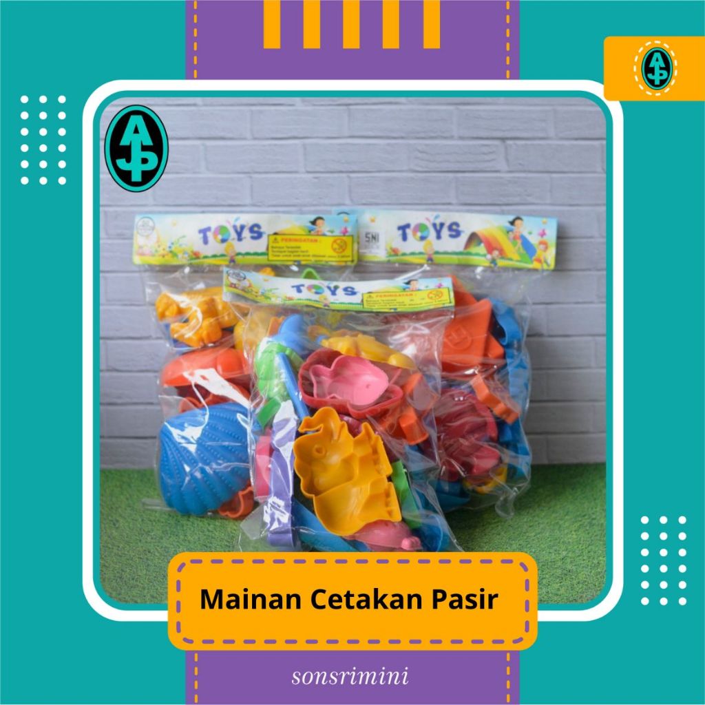 Mainan Cetakan Pasir Kinetik Produk AJP Grup