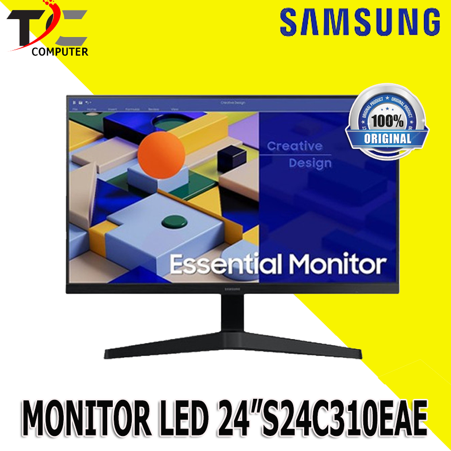 Monitor Curved LED Monitor 24 Inch SAMSUNG CF390