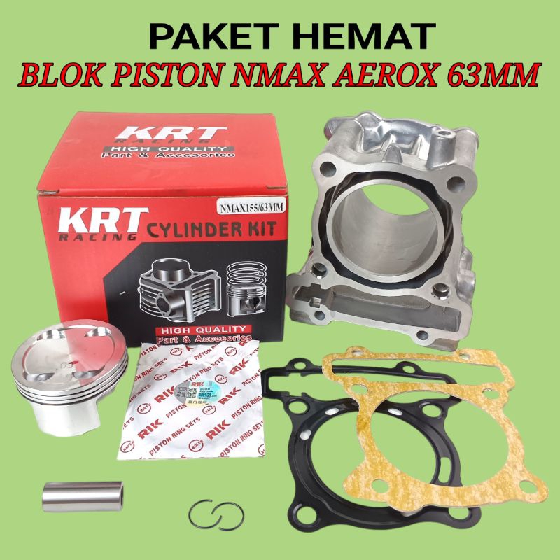BLOK BORING BORE UP 63MM NMAX AEROX LEXI KRT RACING