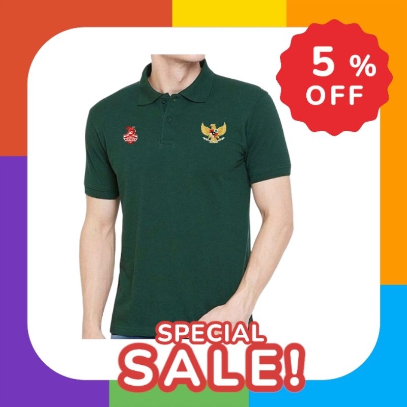 kaos polo /kaos 17 agustua/kaos kemerdekaan indonesia
