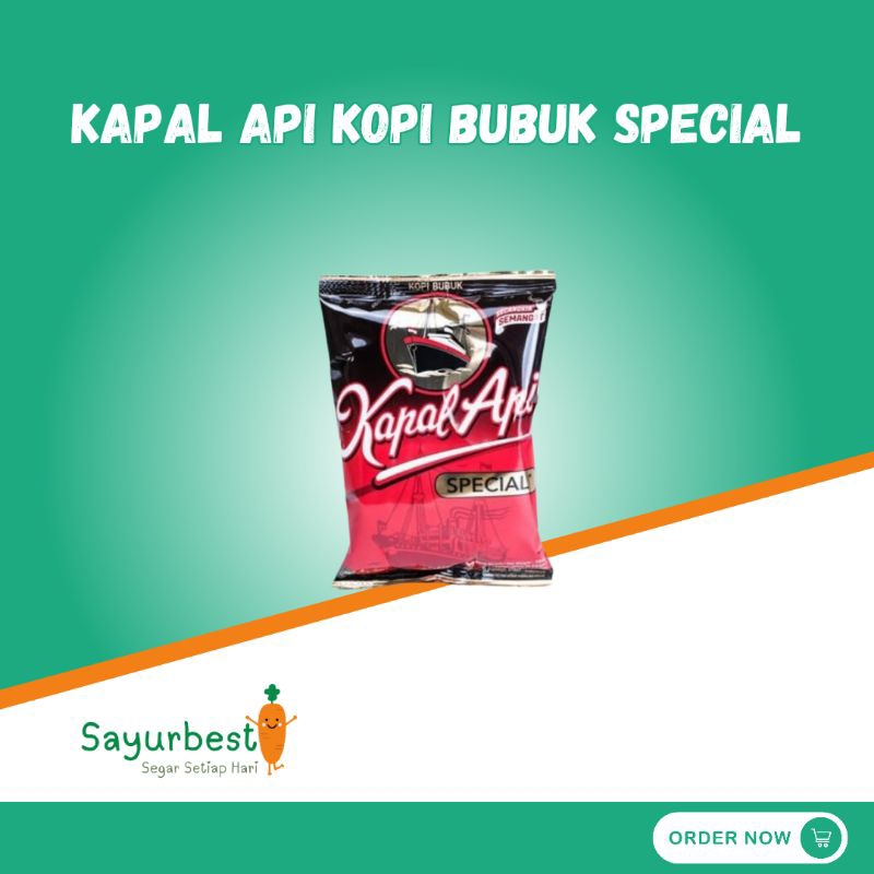 

Kapal Api Kopi Bubuk Special 160gr