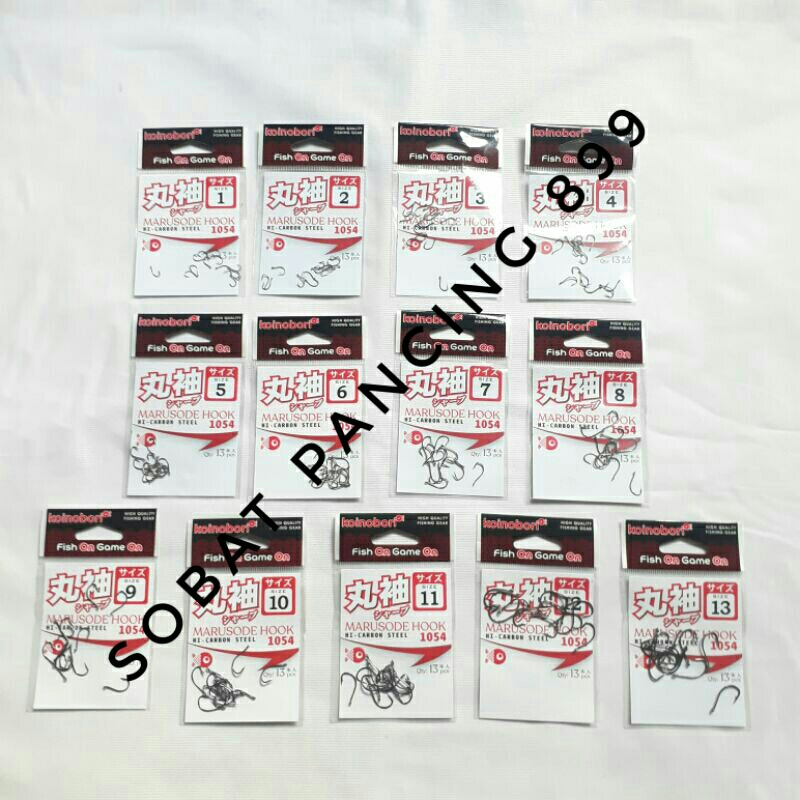 Mata Pancing Koinobori Marusode Hook 1054 NOMOR KECIL
