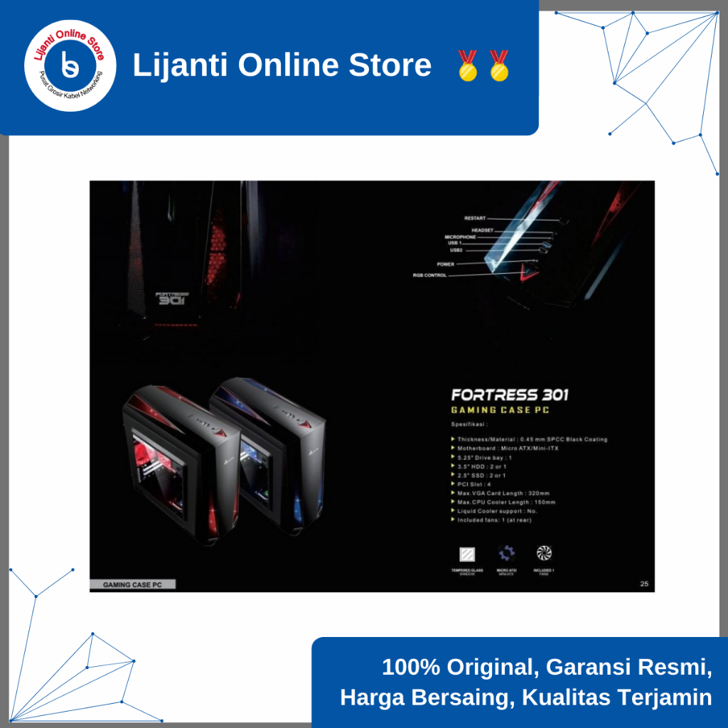 PC/CPU/ KOMPUTER RAKITAN CORE i5 GEN 7 RAM BARU GARANSI 1 TAHUN RESMI