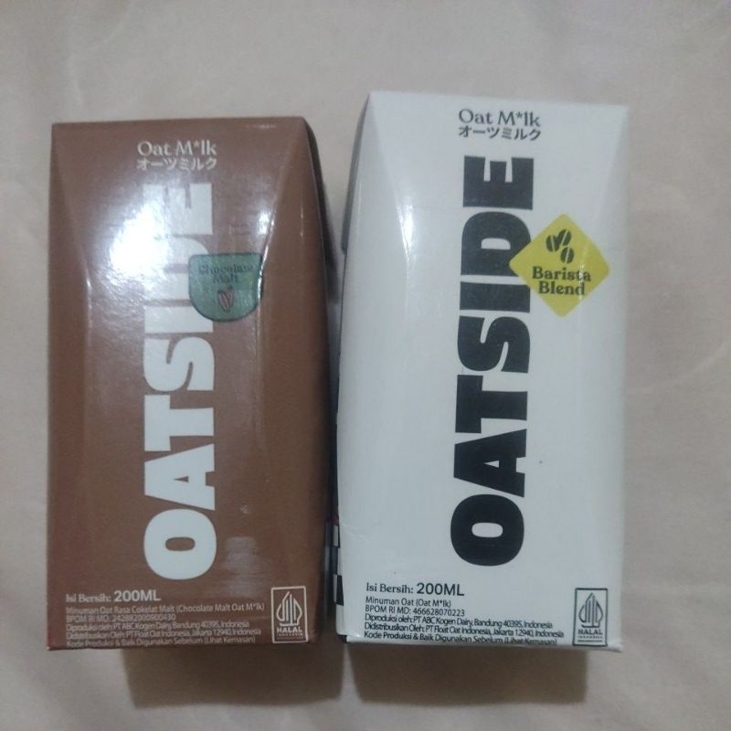 

Oatside / Oatmilk plant dan chocate malt