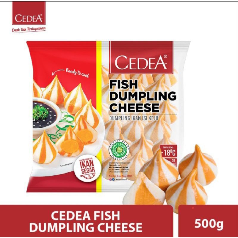 

Cedea Fish Dumpling Cheese 500gr