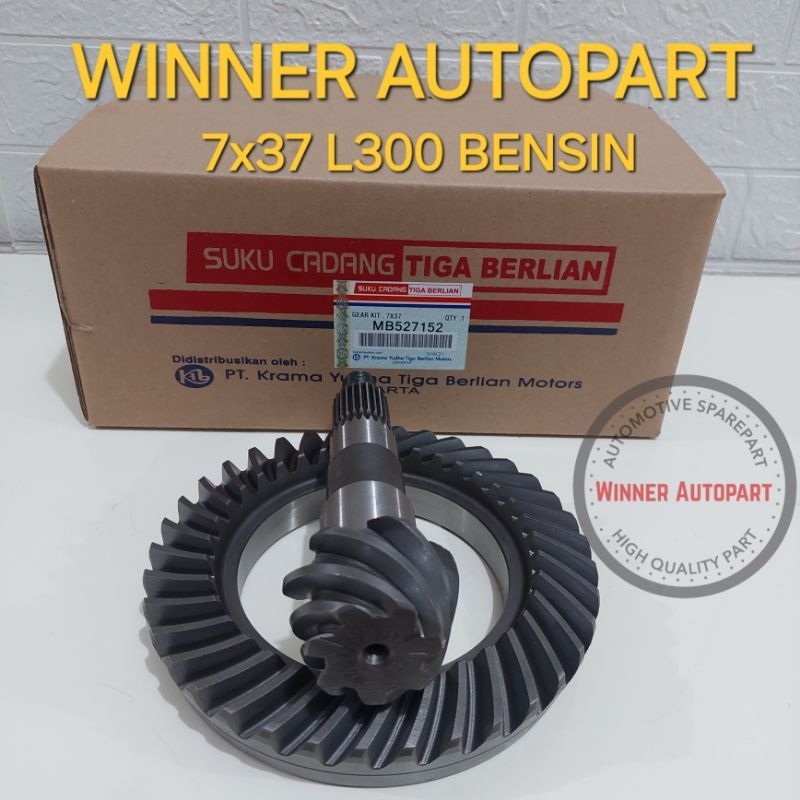 GEAR SET GIGI GARDAN 7X37 MITSUBISHI T120SS FUTURA L300 BENSIN 7X37