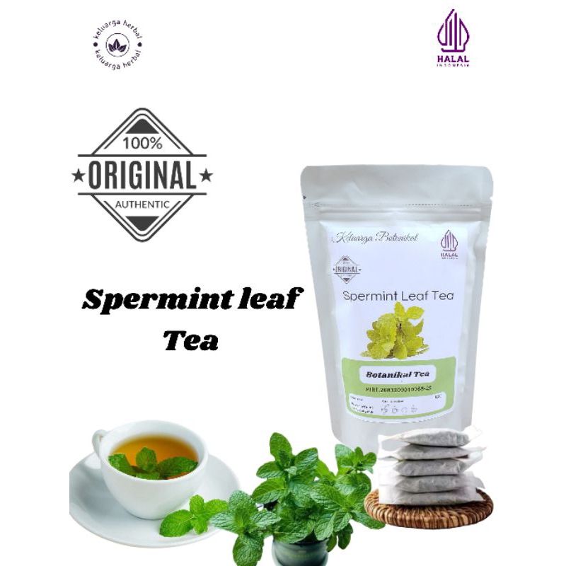 

Keluarga Botanikal Spermint Life Tea Teh Spermint Penghilang Jerawat isi 20 dan 30 teabag/kantong celup siap seduh