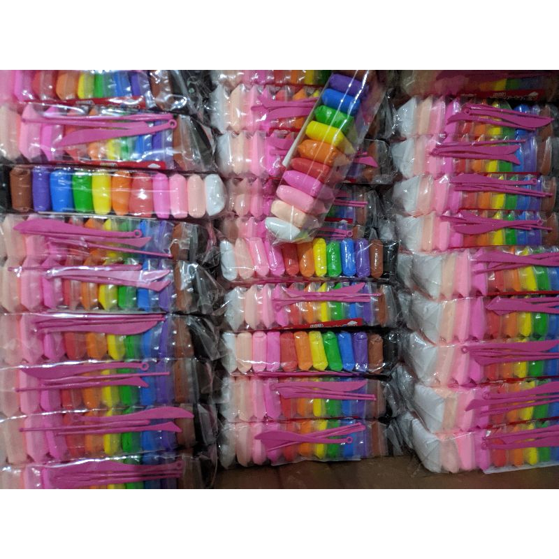 CLAY POLYMER - CLAY 12 PCS - CLAY POLYMER LIGHT