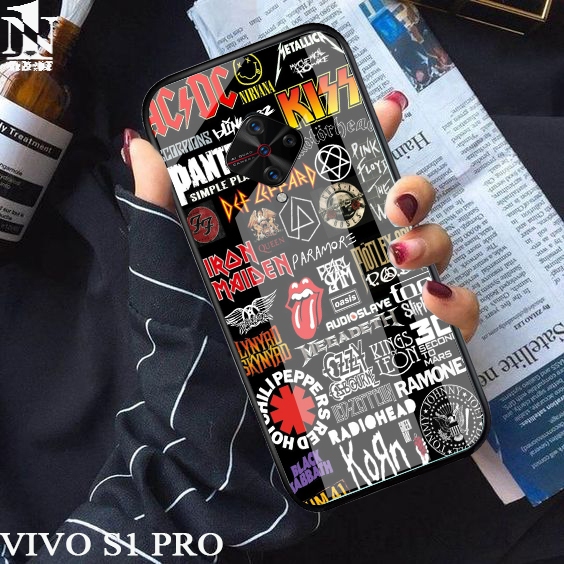 Case Vivo S1  Pro [Band Aesthetic ] Aneka casing, case, kondom hp, custom case, case aesthetic case 