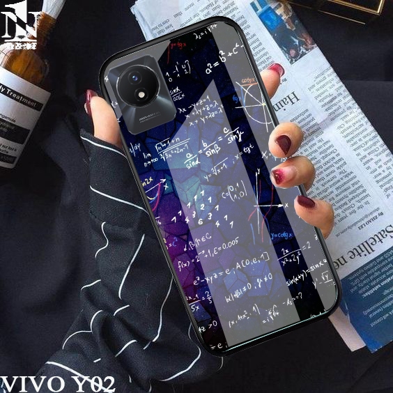 Case Vivo Y02  [RUMUS ] Aneka casing, case, kondom hp, custom case, case aesthetic case murah, softc