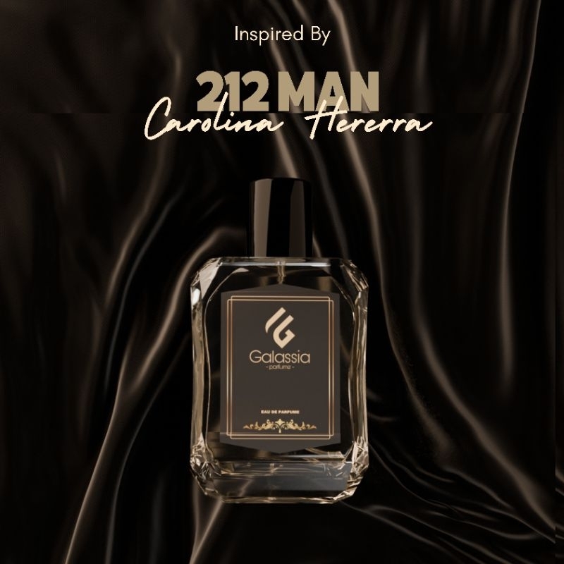 PARFUM INSPIRED 212 MEN PRIA PREMIUM TAHAN LAMA ORIGINAL FARFUM MINYAK WANGI PENGHARUM BADAN LAKI LA