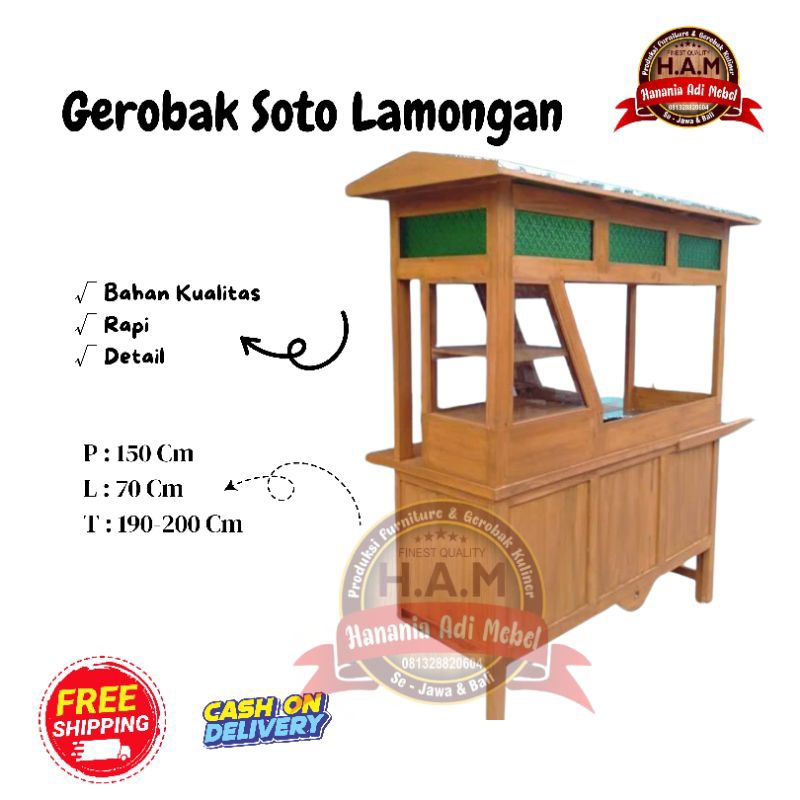 Gerobak Soto Lamongan