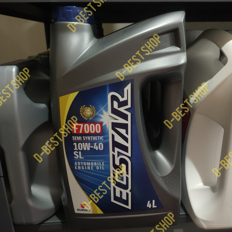 OLI MESIN mobil SGO ECSTAR F7000 10w/40 - 4 liter
