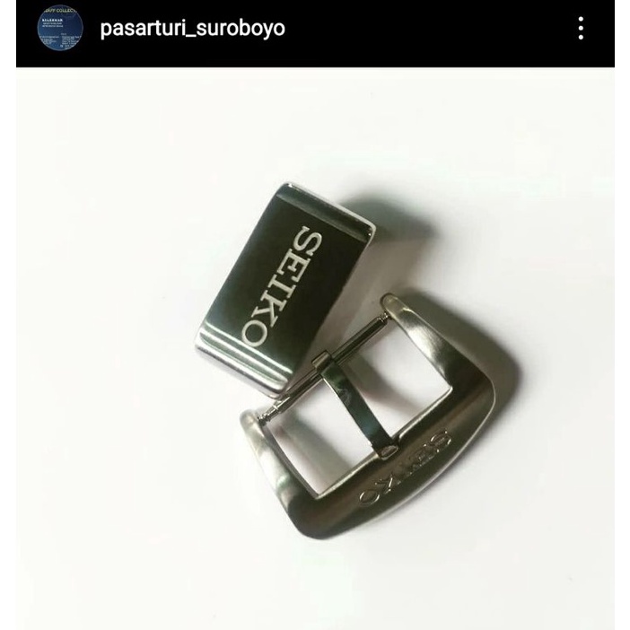 KODE W94K ring plus buckle strap seiko stenless stell size buckle2 mm