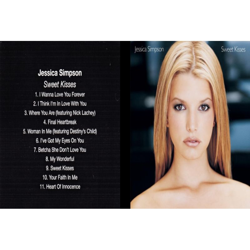 jessica simpson cd album sweet kisses 1999